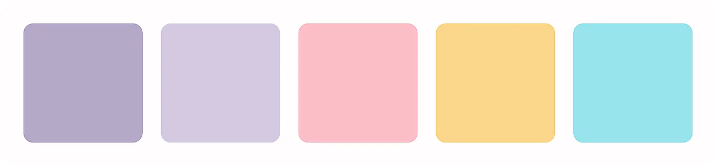 After — new pastel visual language